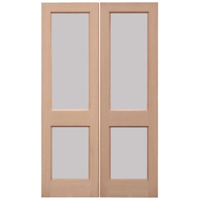 LPD Doors 2XGG Unglazed Hemlock External Door Pair | Wayfair.co.uk